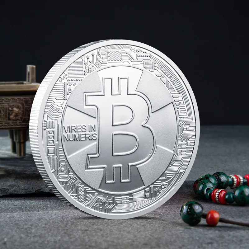Bitcoin Plated Gold Coin Commemorative Coin Collectible Gift Souvenir CGMiner Bitcoin Collection Art Challenge Coin
Bitcoin Plated Gold Coin Commemorative Coin Collectible Gift Souvenir CGMiner Bitcoin Collection Art Challenge Coin