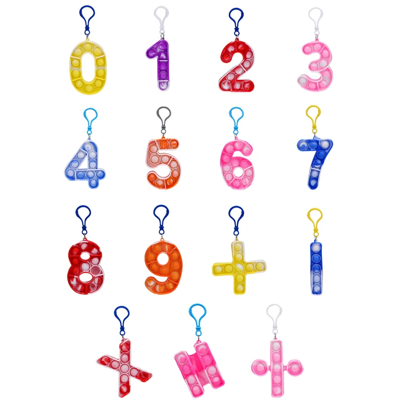 Silicone Digital Decompression Toys Digital Pressure Release Adult Children Toy 0~10 Digitals Squeeze Intellectual Bubble Toys
Silicone Digital Decompression Toys Digital Pressure Release Adult Children Toy 0~10 Digitals Squeeze Intellectual Bubble Toys