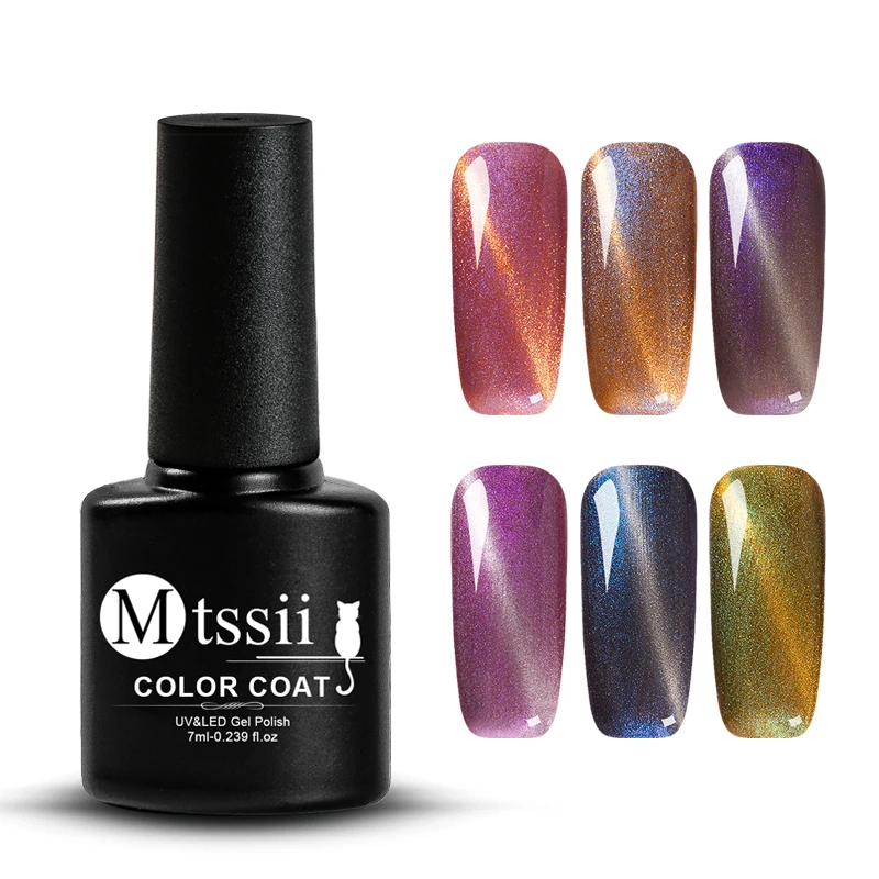 Mtssii 6PCS/Set Chameleon 3D Cat Eye Nail Gel UV Gel Polish Soak Off Magnetic Nail Varnish Nail Art Semi Permanent Led UV Gel
Mtssii 6PCS/Set Chameleon 3D Cat Eye Nail Gel UV Gel Polish Soak Off Magnetic Nail Varnish Nail Art Semi Permanent Led UV Gel