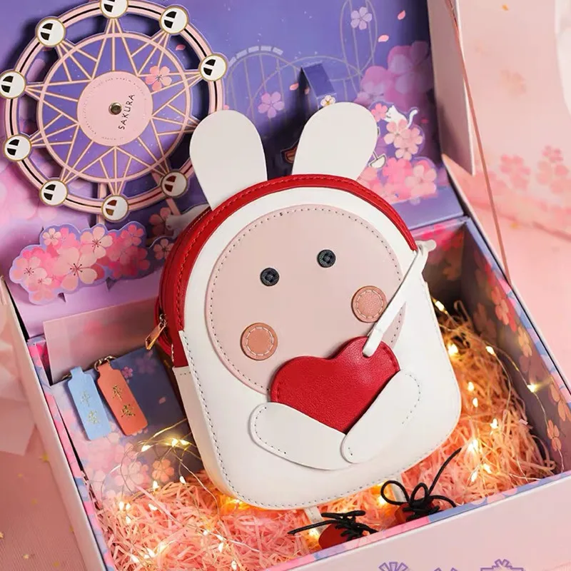 2021 New Little cute cartoon diy gift do it yourself interesting Bag Cross-body female bags Material parcel by hand sewn
2021 New Little cute cartoon diy gift do it yourself interesting Bag Cross-body female bags Material parcel by hand sewn