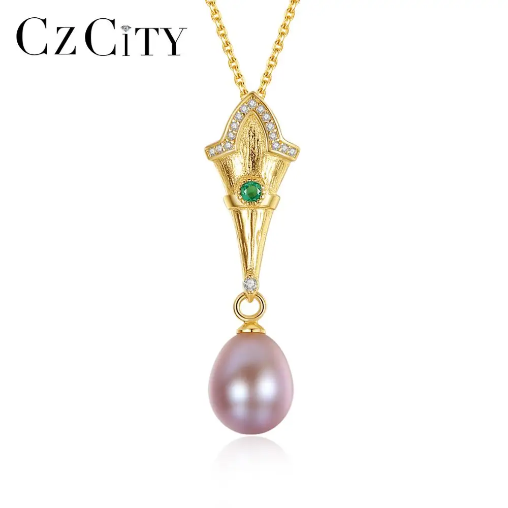 CZCITY 925 Sterling Silver 3 Colors Natural Pearl Pendant Necklaces Thin Chain Fine Jewelry Women Girls Christmas Gift FN0234
CZCITY 925 Sterling Silver 3 Colors Natural Pearl Pendant Necklaces Thin Chain Fine Jewelry Women Girls Christmas Gift FN0234