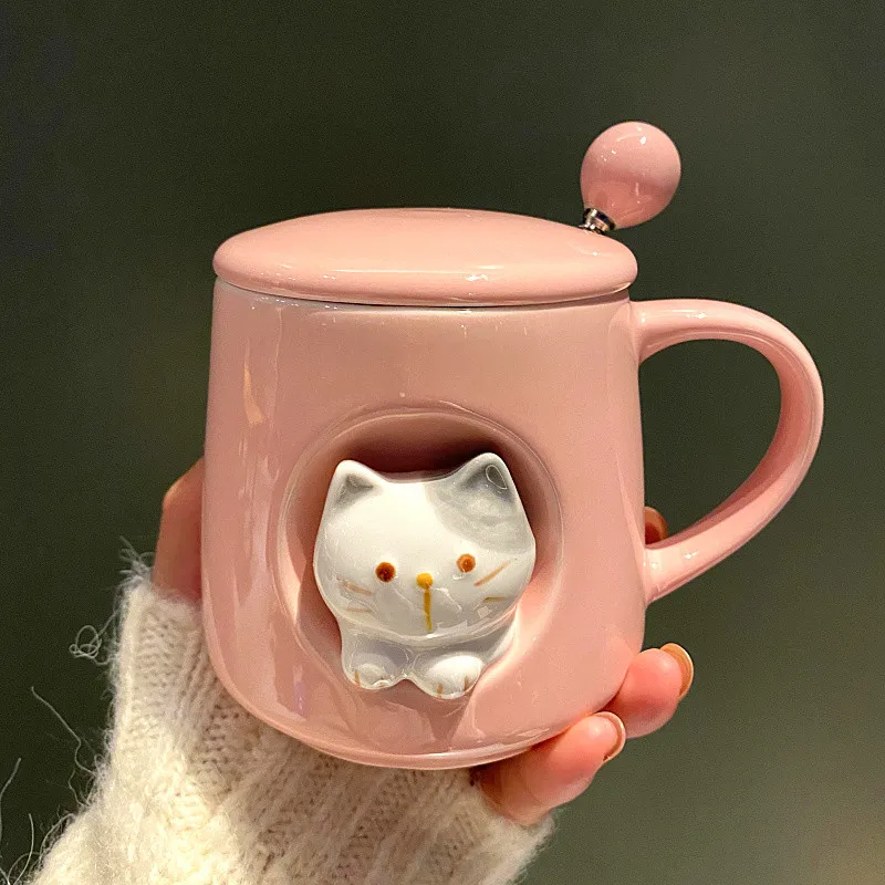 Кружка с крышкой и ложкой, корейское сердце девушки, трехмерная керамическая чашка, мужская и женская чашка для молока и кофе, домашняя чашк...
Кружка с крышкой и ложкой, корейское сердце девушки, трехмерная керамическая чашка, мужская и женская чашка для молока и кофе, домашняя чашк...