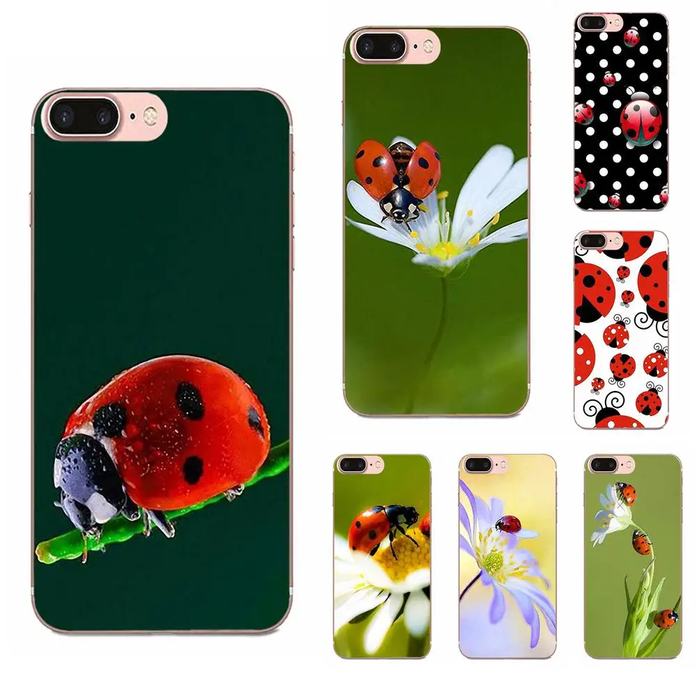 Силиконовый чехол для Huawei NOVA 2 V20 Y3II Y5 Y5II Y6 Y6II Y7 Y9 G8 G9 GR3 GR5 GX8 Prime 2018 2019 Божья Коровка