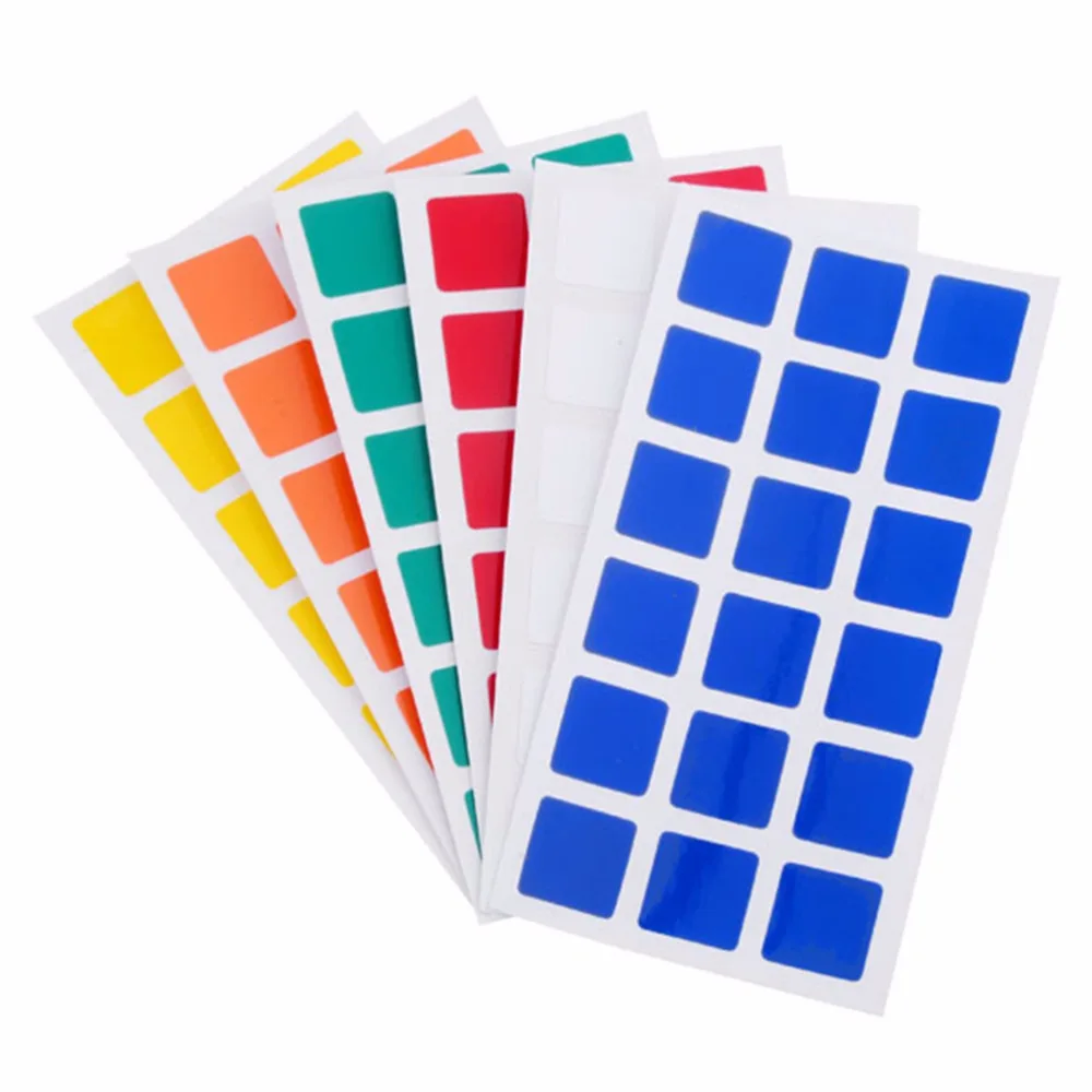 Hot !!6PCS 3x3x3cm Good Quality Magic Cube PVC Stickers for Dayan Magic Cube Puzzle Toys
Hot !!6PCS 3x3x3cm Good Quality Magic Cube PVC Stickers for Dayan Magic Cube Puzzle Toys
