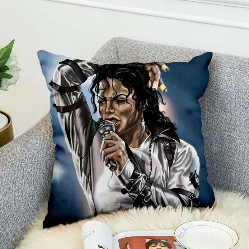 Michael Jackson Pillow Case Polyester Decorative Pillowcases Throw Pillow Cover style-4
Michael Jackson Pillow Case Polyester Decorative Pillowcases Throw Pillow Cover style-4