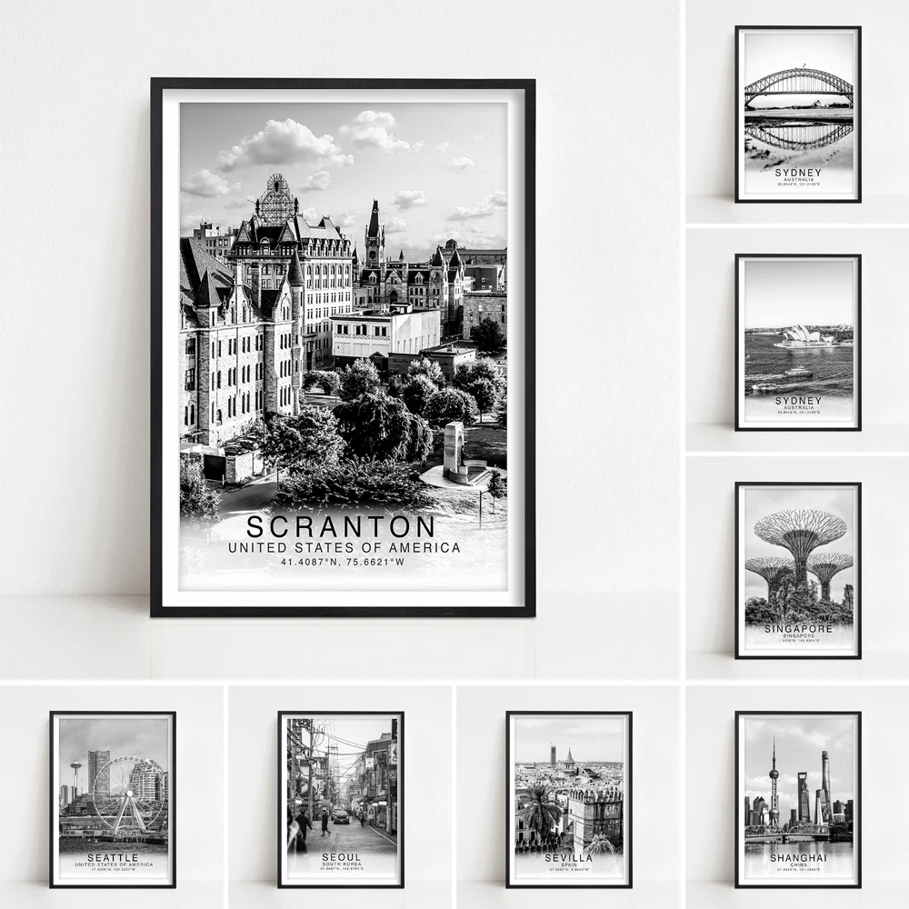 Скраптон, Постер для путешествий, скраптон, художественный постер для спальни, домашний декор 
Скраптон, Постер для путешествий, скраптон, художественный постер для спальни, домашний декор