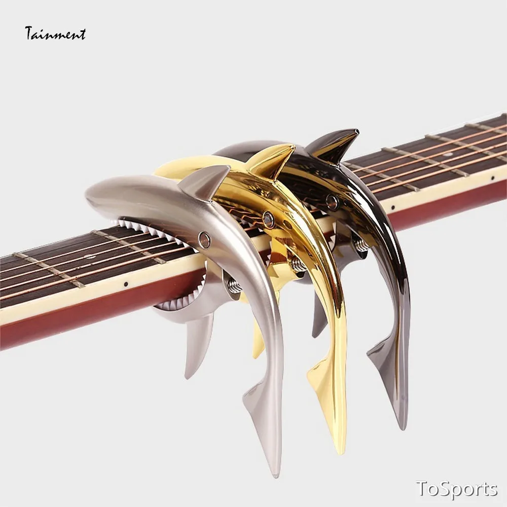 Shark Guitar Capo Zinc Alloy Universal Quick Change Clamp For Acoustic Classic Electric Guitarra Musical Instrument Accessories
Shark Guitar Capo Zinc Alloy Universal Quick Change Clamp For Acoustic Classic Electric Guitarra Musical Instrument Accessories