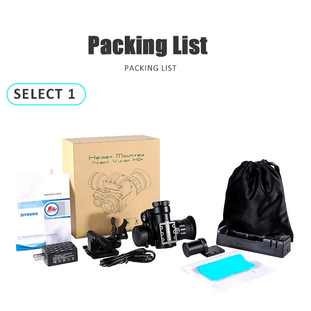 Helmet Mounting Kit for Brand New Infrared Night Vision Helmet Night Vision Monocular 1920*1080 Night Vision Helmet Accessories
Helmet Mounting Kit for Brand New Infrared Night Vision Helmet Night Vision Monocular 1920*1080 Night Vision Helmet Accessories