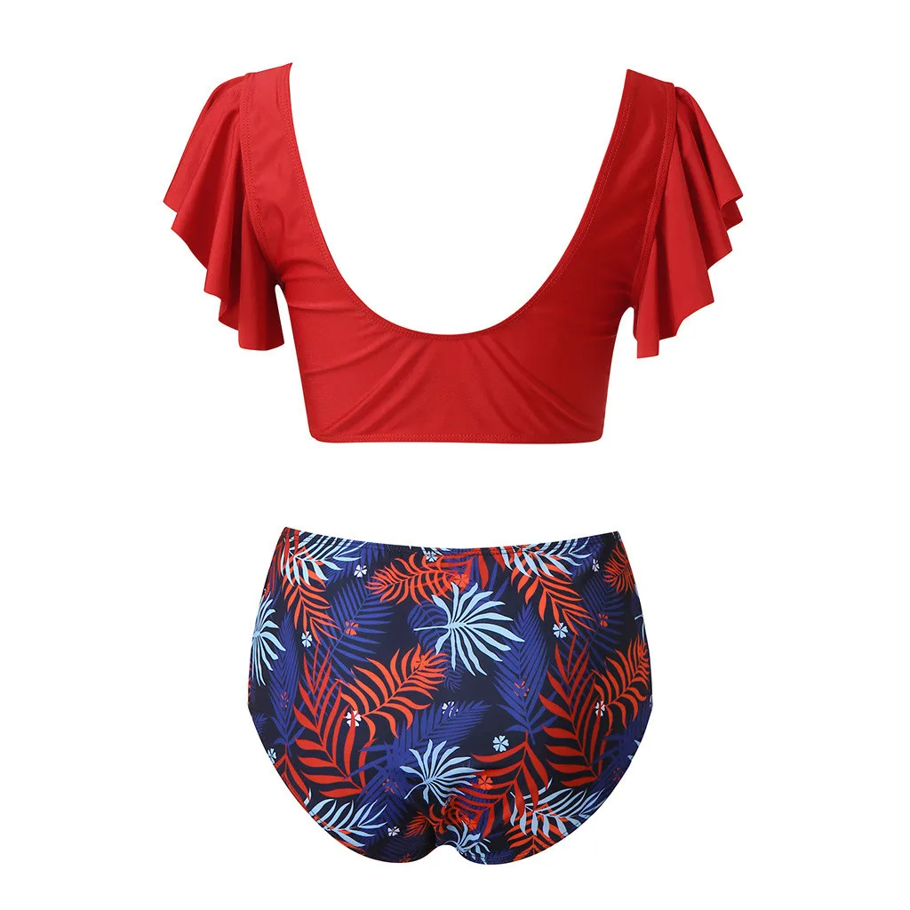 Swimwear Women Bikini 2020 Mujer High Waist Print Monokini Swimsuits Ruffles Swimming Suit For Womens Push Up Bathing Suits #4z
Swimwear Women Bikini 2020 Mujer High Waist Print Monokini Swimsuits Ruffles Swimming Suit For Womens Push Up Bathing Suits #4z