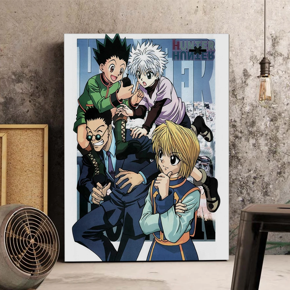 HD canvas Japanese anime full-time hunter hanging painting cafe creative canvas interior decoration Wall Art Canvas Posters
HD canvas Japanese anime full-time hunter hanging painting cafe creative canvas interior decoration Wall Art Canvas Posters