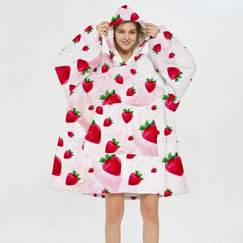 Hoodie Sweatshirt For Women Men Oversize Hoody Sweatshirt Blanket Coat Comfy Pullover TV blanket Warm Homewear hooded
Hoodie Sweatshirt For Women Men Oversize Hoody Sweatshirt Blanket Coat Comfy Pullover TV blanket Warm Homewear hooded