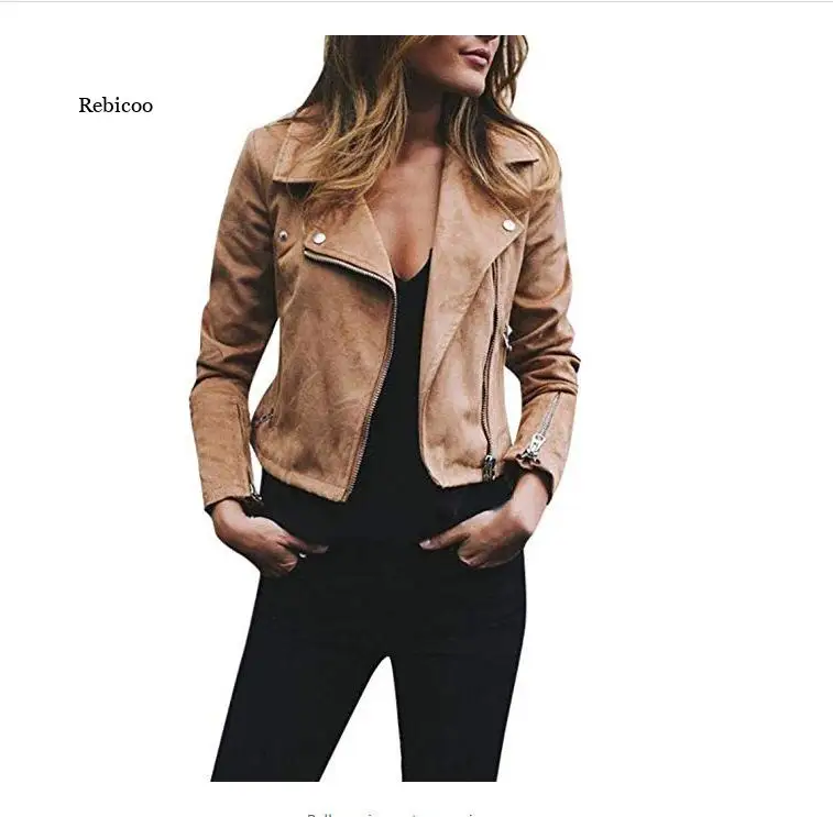 Women Plus Size Jacket Mult Color Long Sleeve Casual Short Jacket Coat Women Zipper Ladies Basic Street Overcoat
Women Plus Size Jacket Mult Color Long Sleeve Casual Short Jacket Coat Women Zipper Ladies Basic Street Overcoat