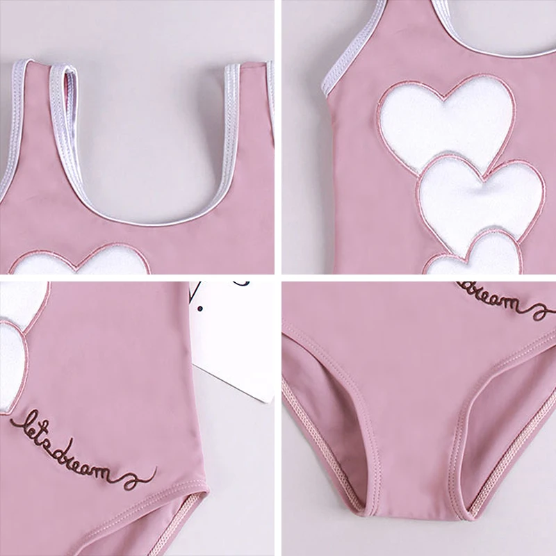 Girls Summer Swimsuits 2021 New Fashion Kid Embriodery Swimwear Children Heart Pattern Clothes Beach Bikini Clothing 3-7Y
Girls Summer Swimsuits 2021 New Fashion Kid Embriodery Swimwear Children Heart Pattern Clothes Beach Bikini Clothing 3-7Y