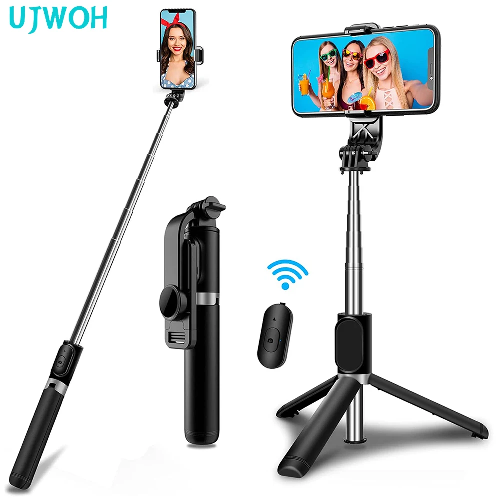 Selfie Stick Tripod Phone Stand Holder with Wireless Bluetooth Remote Mini Extendable 4 in 1 Selfie Stick - 360 Rotation
Selfie Stick Tripod Phone Stand Holder with Wireless Bluetooth Remote Mini Extendable 4 in 1 Selfie Stick - 360 Rotation