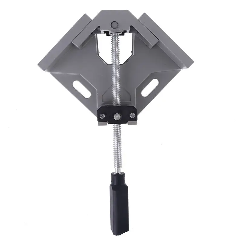 90 Degrees Right Angle Single Handle Clamp Two Axis Alluminum Carpentry Woodworking Tools Welding Clamp
90 Degrees Right Angle Single Handle Clamp Two Axis Alluminum Carpentry Woodworking Tools Welding Clamp