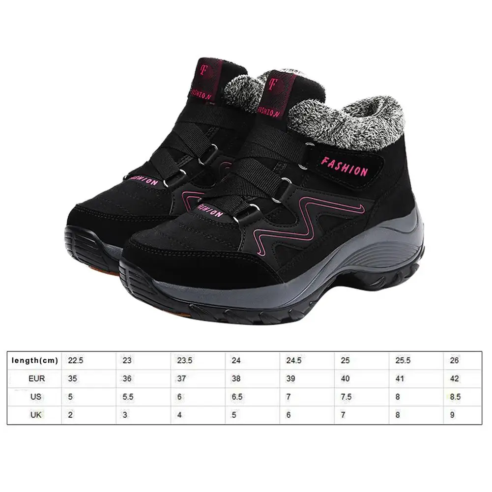 Outdoor Sports Hiking Shoes Large Size Non-slip Warm Women's Cotton Boots Suitable for Daily Use
Outdoor Sports Hiking Shoes Large Size Non-slip Warm Women's Cotton Boots Suitable for Daily Use
