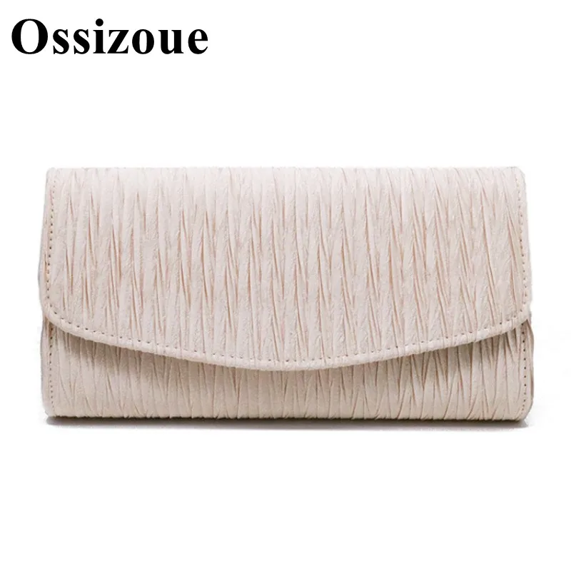 Rectangle Women Satin Evening Bags Pleat Elegant Clutch Handbags Wedding Party Cocktail Minaudiere Purses Bag YSAN531
Rectangle Women Satin Evening Bags Pleat Elegant Clutch Handbags Wedding Party Cocktail Minaudiere Purses Bag YSAN531