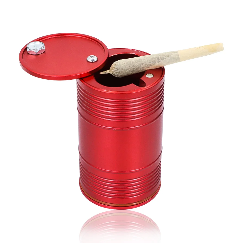 Metal Car Ashtray Garbage Coin Storage Container Oil Barrel Shape Cigar Aluminum Alloy Portable Ashtray Universal Size Ashtrays
Metal Car Ashtray Garbage Coin Storage Container Oil Barrel Shape Cigar Aluminum Alloy Portable Ashtray Universal Size Ashtrays
