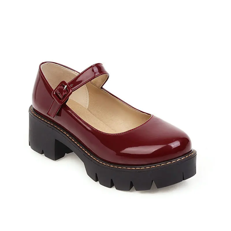 Brand Design Sweet Lolita Girl Female Mary Janes Flats Buckle Strap 2021 Spring Autumn Woman Mary Jane Flats Shoes Loafers Women
Brand Design Sweet Lolita Girl Female Mary Janes Flats Buckle Strap 2021 Spring Autumn Woman Mary Jane Flats Shoes Loafers Women