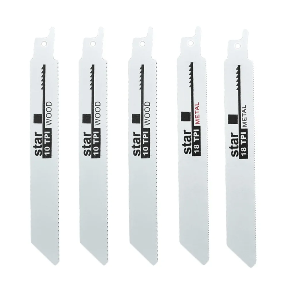 10pcs Reciprocating Saw Blades Saber Saw Handsaw Multi Saw Blade For Cutting Wood Metal Power Tools Accessories New
10pcs Reciprocating Saw Blades Saber Saw Handsaw Multi Saw Blade For Cutting Wood Metal Power Tools Accessories New