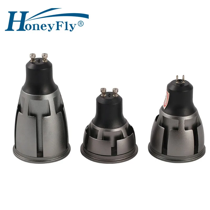 

Honeyfly 5pcs Dimmable Gu10 MR16 LED COB Lamp 3W/7W 230V 12VMini LED Bulb 3000K/6000K Spot Light Replace Halogen Lamp Bulb