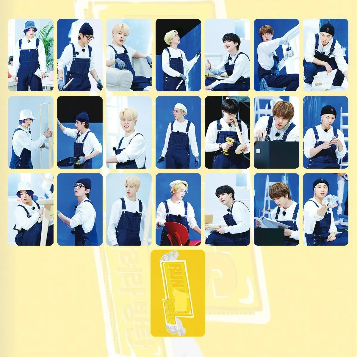 South Korean Groups K-POP Bangtan Boys Run 149 issue photo card LOMO card photo photo Polaroid Cosplay Gift JIMIN JIN SUGA Fans
South Korean Groups K-POP Bangtan Boys Run 149 issue photo card LOMO card photo photo Polaroid Cosplay Gift JIMIN JIN SUGA Fans