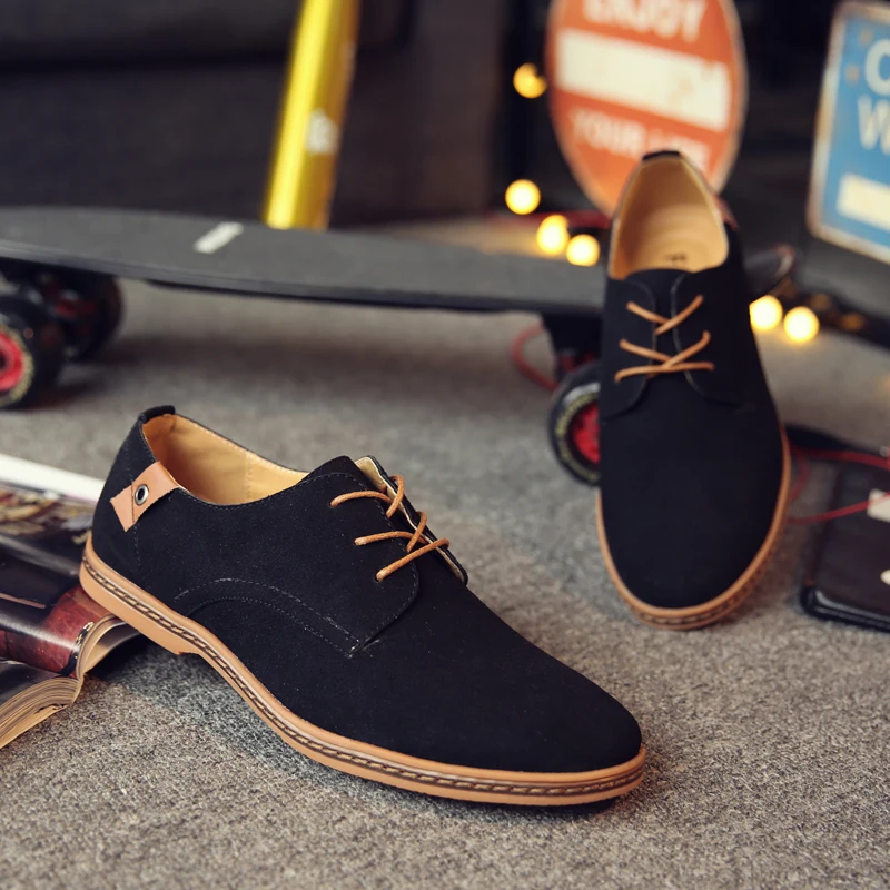 2021 Spring Suede Leather Men Shoes Oxford Casual Shoes Classic Sneakers Comfortable Footwear Dress Shoes Large Size Flats
2021 Spring Suede Leather Men Shoes Oxford Casual Shoes Classic Sneakers Comfortable Footwear Dress Shoes Large Size Flats