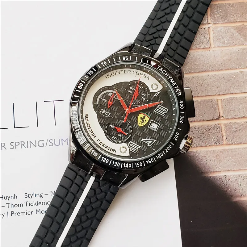 Ferrari Fashion youth personality sports car watch personality watch running cool Watch
Ferrari Fashion youth personality sports car watch personality watch running cool Watch
