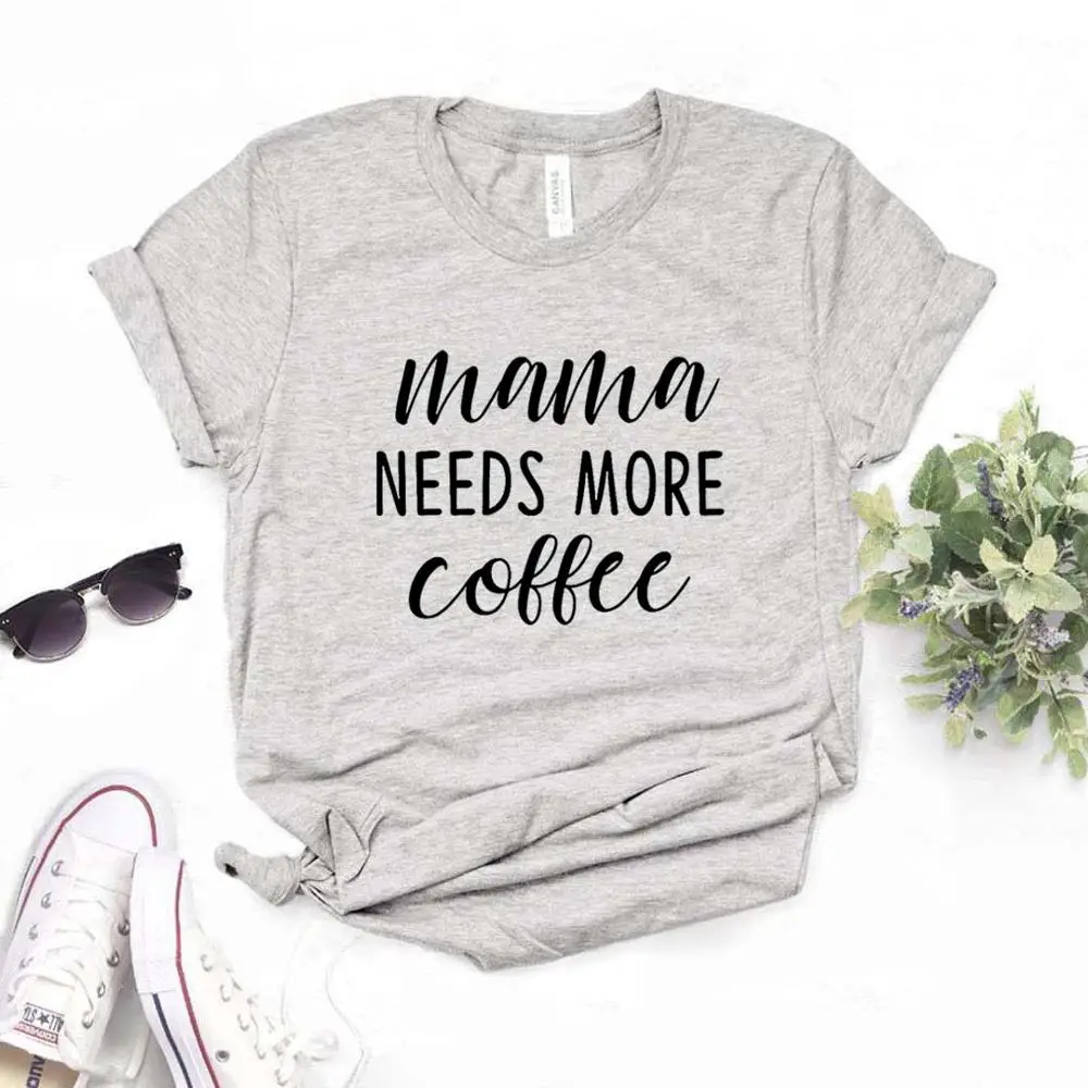 I Love Mama нуждается в большем количестве кофе печати для женщин футболки хлопок повседневное забавная Футболка для леди Yong, для девочек топ, фу...
I Love Mama нуждается в большем количестве кофе печати для женщин футболки хлопок повседневное забавная Футболка для леди Yong, для девочек топ, фу...