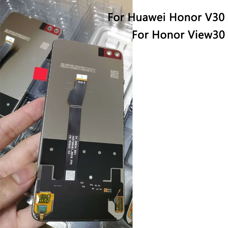ЖК дисплей для Huawei Honor View 30 с сенсорным экраном и дигитайзером в сборе