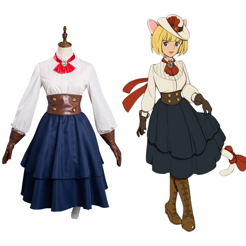 Game Ni no Kuni: Cross Worlds -Witch Cosplay Costume Outfits Halloween Carnival Suit
Game Ni no Kuni: Cross Worlds -Witch Cosplay Costume Outfits Halloween Carnival Suit