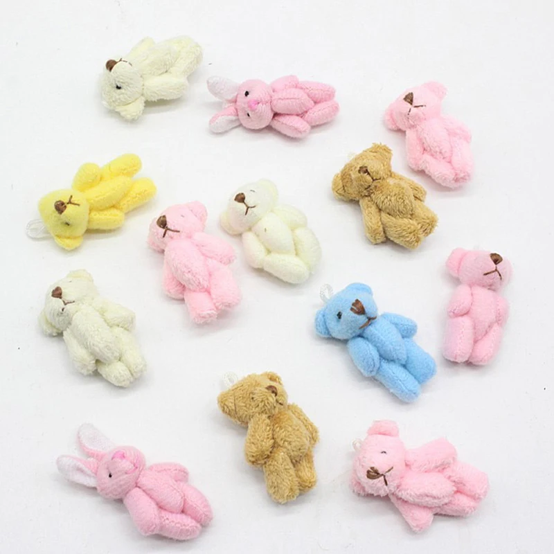 1PC 3.5CM Mini Plush Bear Toys Small Pendant Cute Bears Doll Soft Stuffed Toy
1PC 3.5CM Mini Plush Bear Toys Small Pendant Cute Bears Doll Soft Stuffed Toy