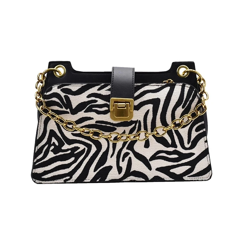 Zebra print Tote bag Armpit bag 2021 Fashion New High-quality PU Leather Women's Designer Handbag Chain Shoulder Messenger Bag
Zebra print Tote bag Armpit bag 2021 Fashion New High-quality PU Leather Women's Designer Handbag Chain Shoulder Messenger Bag