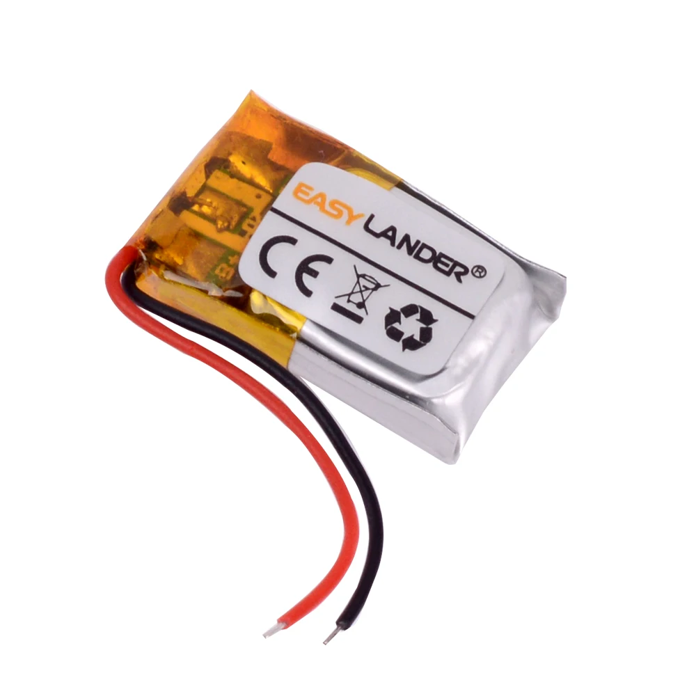 501015 60mah Lipo cells 3.7V Lithium Polymer Rechargeable Battery For earphone wireless headphones headset 501115 | Электроника