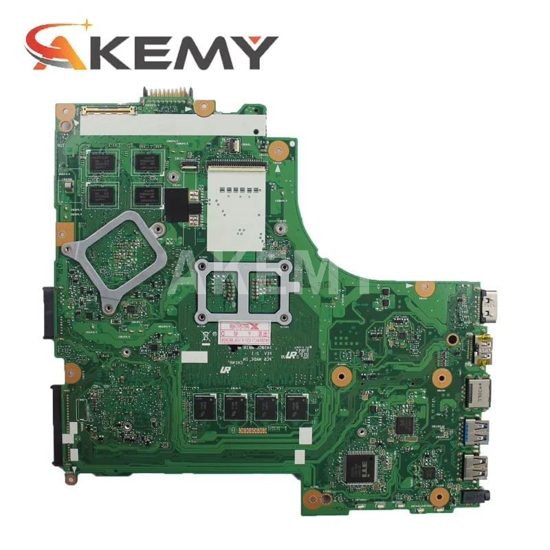 Akemy X450CC Laptop motherboard For Asus X450CC X450C A450C X452C X450VP X450CP mainboard W/ 4GB/ 1007U 2117U V1G-GPU
Akemy X450CC Laptop motherboard For Asus X450CC X450C A450C X452C X450VP X450CP mainboard W/ 4GB/ 1007U 2117U V1G-GPU