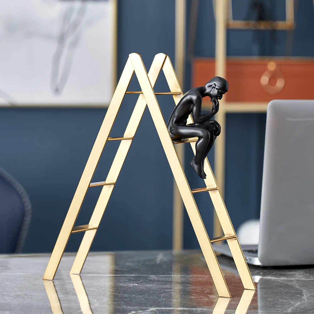 Nordic Decoration Home Thinker Figurines Living Room Decoration Resin Embellished Iron Desk Decoration Bedroom Decor Accessories
Nordic Decoration Home Thinker Figurines Living Room Decoration Resin Embellished Iron Desk Decoration Bedroom Decor Accessories