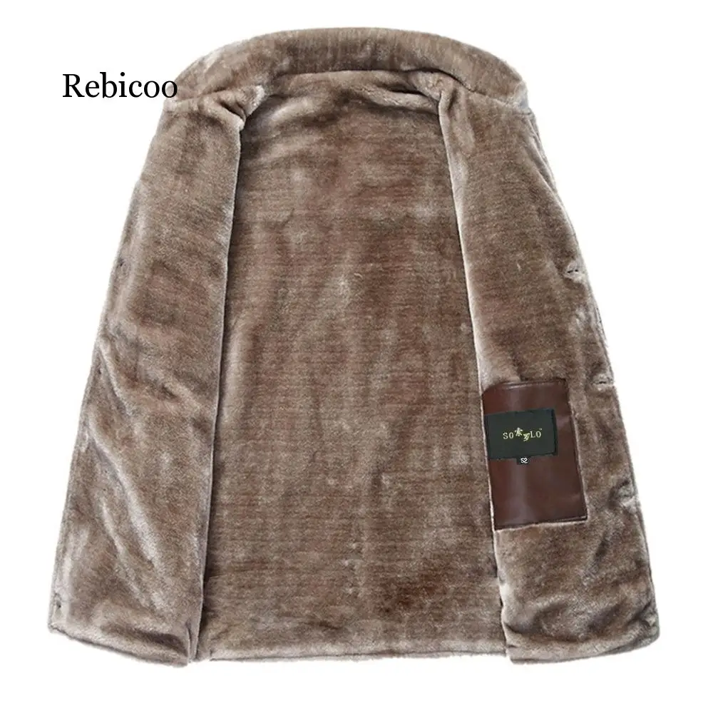 2019 winter fur leather jacket men's large size lapel leather jacket casual faux fur thick warm jacket pike coat
2019 winter fur leather jacket men's large size lapel leather jacket casual faux fur thick warm jacket pike coat