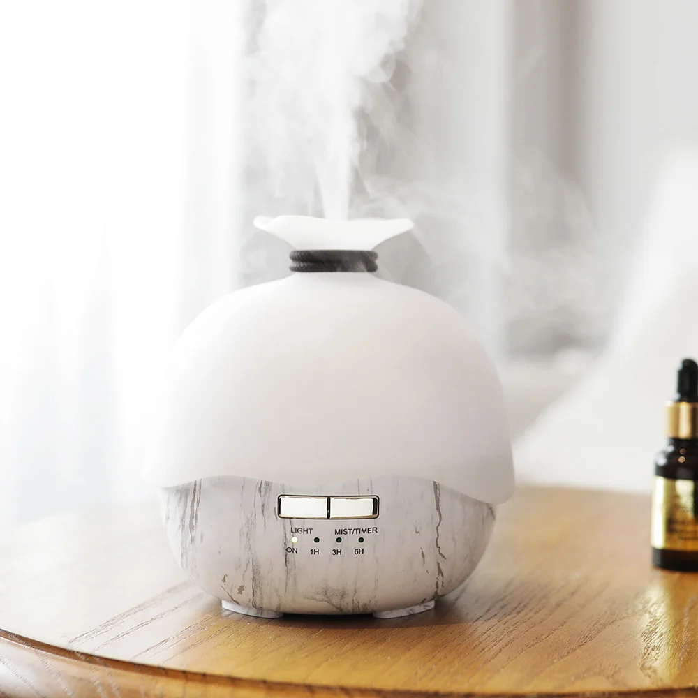 Marble Wood Grain Essential oil diffuser 400ML Ultrasonic Cool Mist Maker Fogger Humidifier LED Lamp Aroma Oil Diffuser Electric
Marble Wood Grain Essential oil diffuser 400ML Ultrasonic Cool Mist Maker Fogger Humidifier LED Lamp Aroma Oil Diffuser Electric