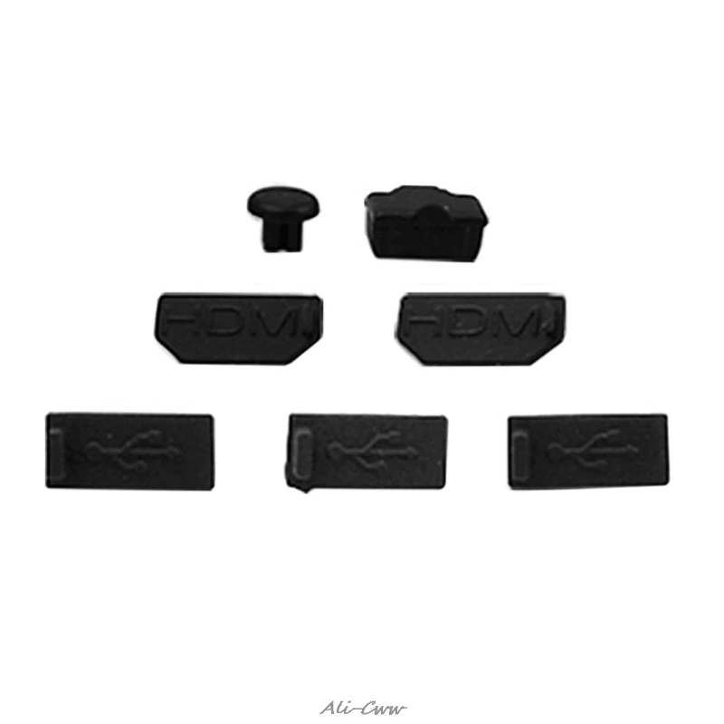 7pcs USB HDMI-compatible Dust Plug Cover for Xbox One X Gaming Console Dust Proof Cap Kits
7pcs USB HDMI-compatible Dust Plug Cover for Xbox One X Gaming Console Dust Proof Cap Kits