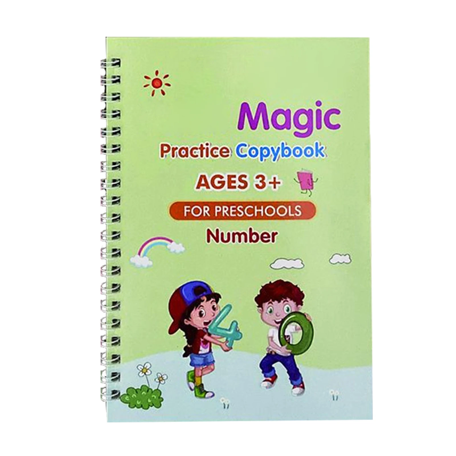 4 Books Pen Magic Practice Copybook Free Wiping Children's Copybook Magic Magic Writing Sticker English Version liberal
4 Books Pen Magic Practice Copybook Free Wiping Children's Copybook Magic Magic Writing Sticker English Version liberal