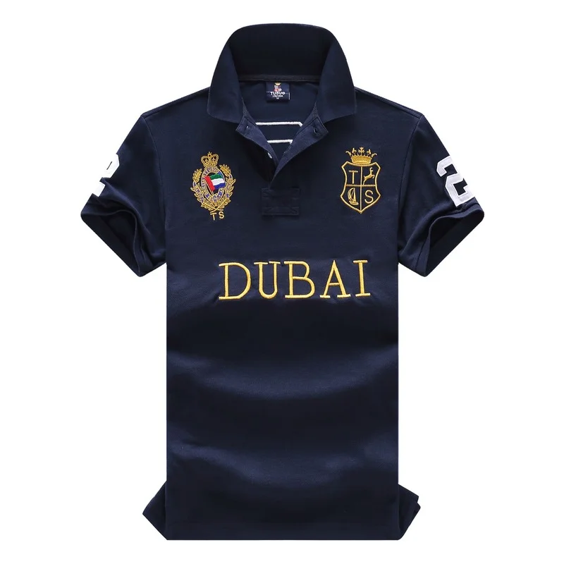 Summer Casual Polo Shirt Men Short Sleeve Turn Down Collar Loose Solid Color Embroidery Dubai Polo Shirt For Men Plus Size S-6XL
Summer Casual Polo Shirt Men Short Sleeve Turn Down Collar Loose Solid Color Embroidery Dubai Polo Shirt For Men Plus Size S-6XL