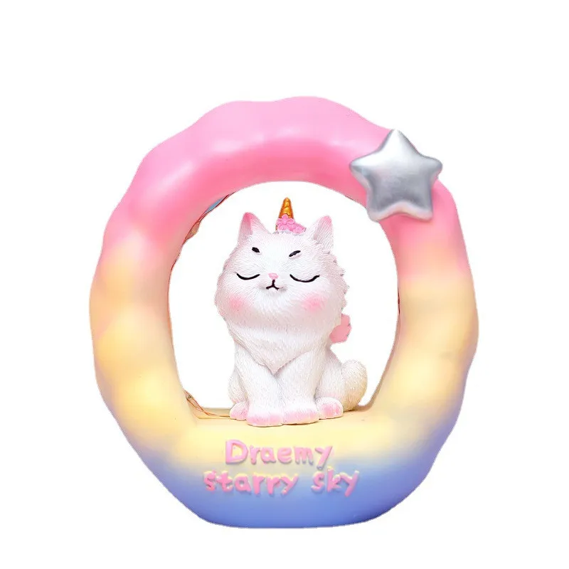Modern Home Leds Unicorn Cat Star Lights Night Light for Children Decorative Lamp Colored Lights Romantic Decoration Desktop
Modern Home Leds Unicorn Cat Star Lights Night Light for Children Decorative Lamp Colored Lights Romantic Decoration Desktop
