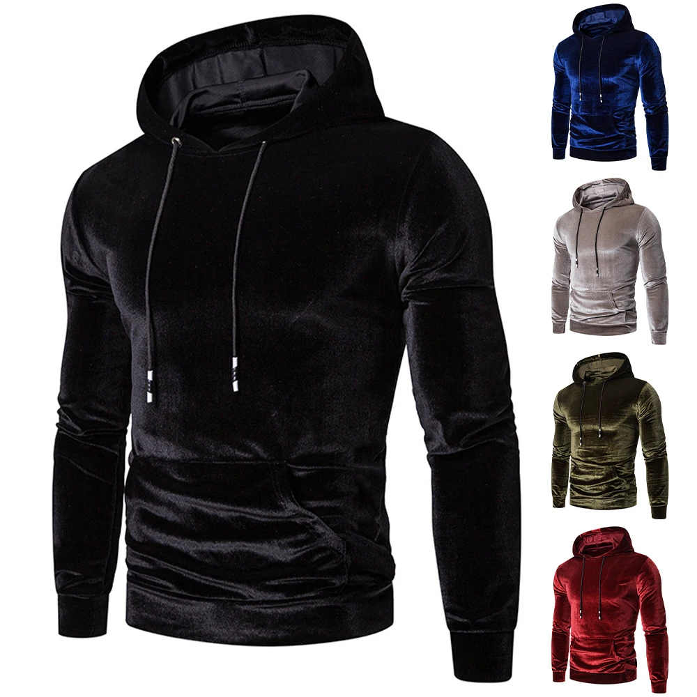Men's Hoodies Drawstring Plus Velvet Pockets Solid Men Classic Knit Casual Winter Long Sleeve Pullover Smooth Black Spring Tops
Men's Hoodies Drawstring Plus Velvet Pockets Solid Men Classic Knit Casual Winter Long Sleeve Pullover Smooth Black Spring Tops