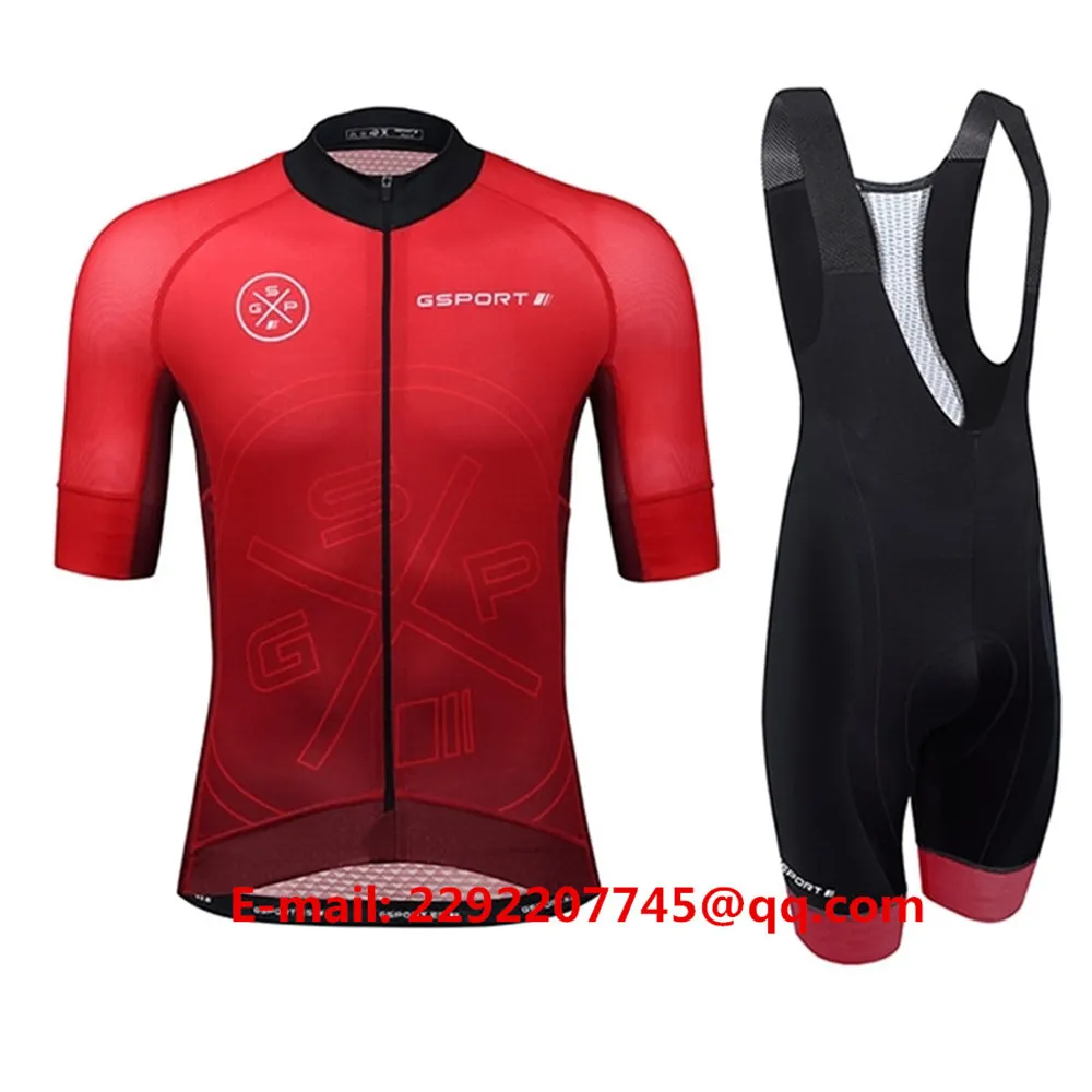 Equipacion-ciclismo GSPORT 2020 велосипедная Джерси летняя одежда Mallot нагрудник короткий