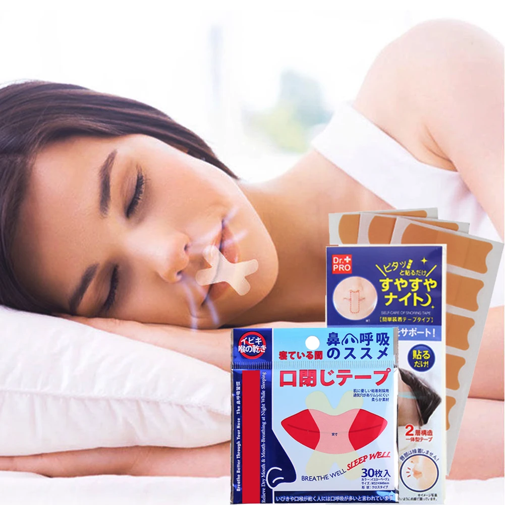 36Pcs Anti Snore Sticker Anti-snoring Tape Nasal Lip Paste Stickers Sleeping Less Mouth Breathe Strips Right Way Health Care
36Pcs Anti Snore Sticker Anti-snoring Tape Nasal Lip Paste Stickers Sleeping Less Mouth Breathe Strips Right Way Health Care