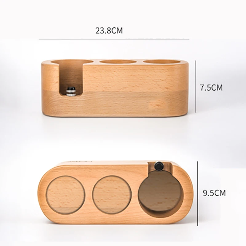 Coffee Press Holder Handle Holder Wood Powder Hammer Cloth Powder Powder Presser Coffee Machine Handle Base
Coffee Press Holder Handle Holder Wood Powder Hammer Cloth Powder Powder Presser Coffee Machine Handle Base