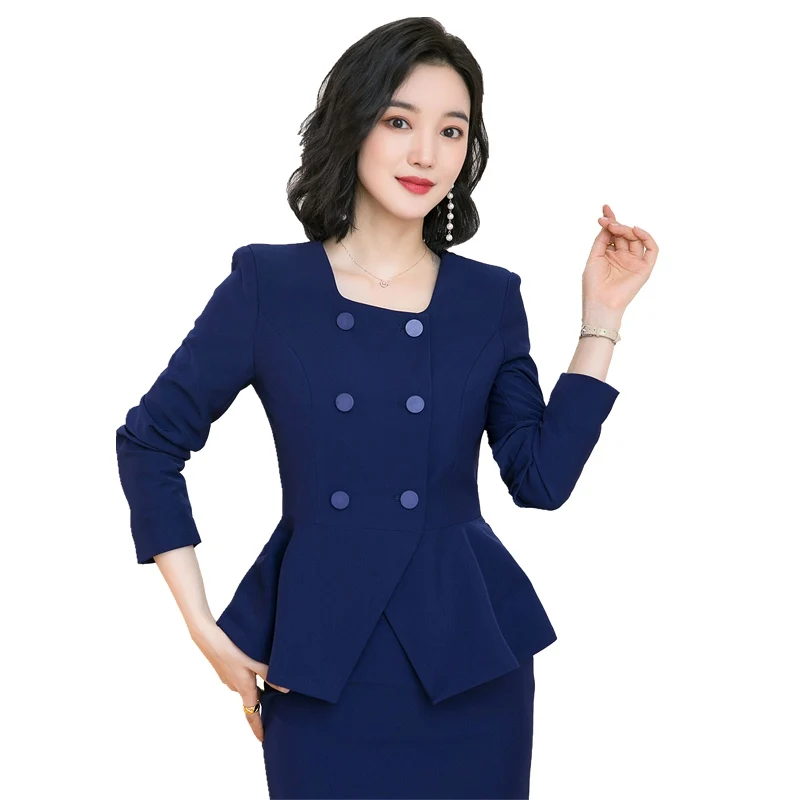 hotel front desk work clothes professional suit dress temperament jewelry store working clothes gold store beautician clothing
hotel front desk work clothes professional suit dress temperament jewelry store working clothes gold store beautician clothing