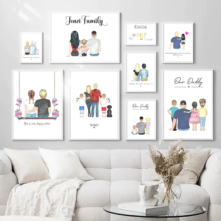Modern Nordic Poster and Print Pictures Wall Art Kids Child Room Home Decor Family Mom Dad Brother Sister Food Canvas Painting
Modern Nordic Poster and Print Pictures Wall Art Kids Child Room Home Decor Family Mom Dad Brother Sister Food Canvas Painting
