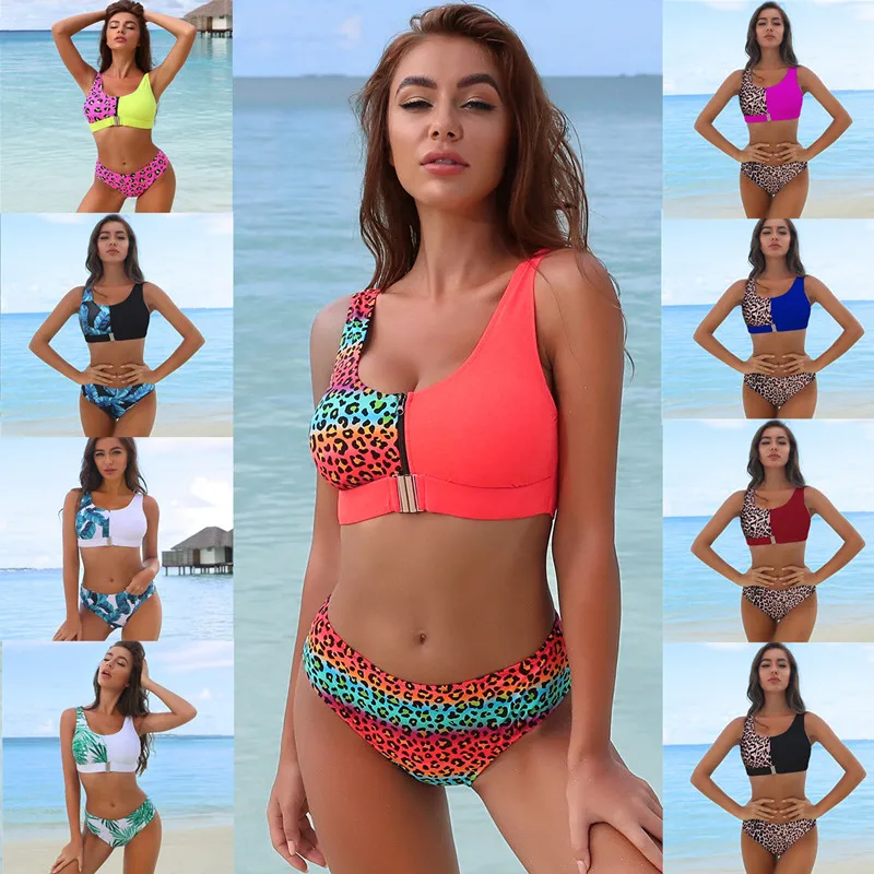 New Sexy Leopard 2021 Bikini Women Swimwear Female Swimsuits Two-pieces Bikini set Underwire Bather Bathing Suit Swim Wear Sexy
New Sexy Leopard 2021 Bikini Women Swimwear Female Swimsuits Two-pieces Bikini set Underwire Bather Bathing Suit Swim Wear Sexy