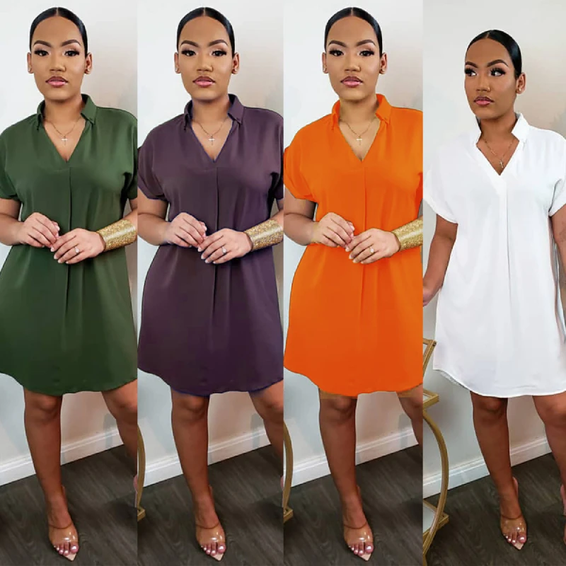 Женское платье-рубашка A8619, повседневное однотонное платье в европейском и американском стиле, весна-лето 2021
Женское платье-рубашка A8619, повседневное однотонное платье в европейском и американском стиле, весна-лето 2021